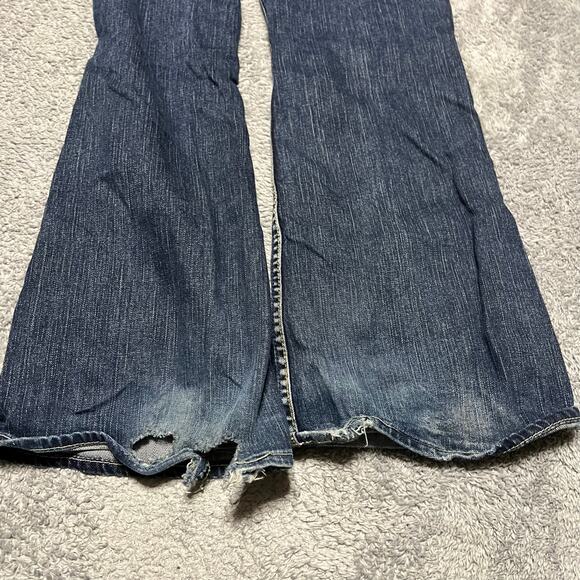 Silver Jeans Womens 33 x33 (35x32.5) Eden Bootcut Contrast Stitching - Picture 3 of 11